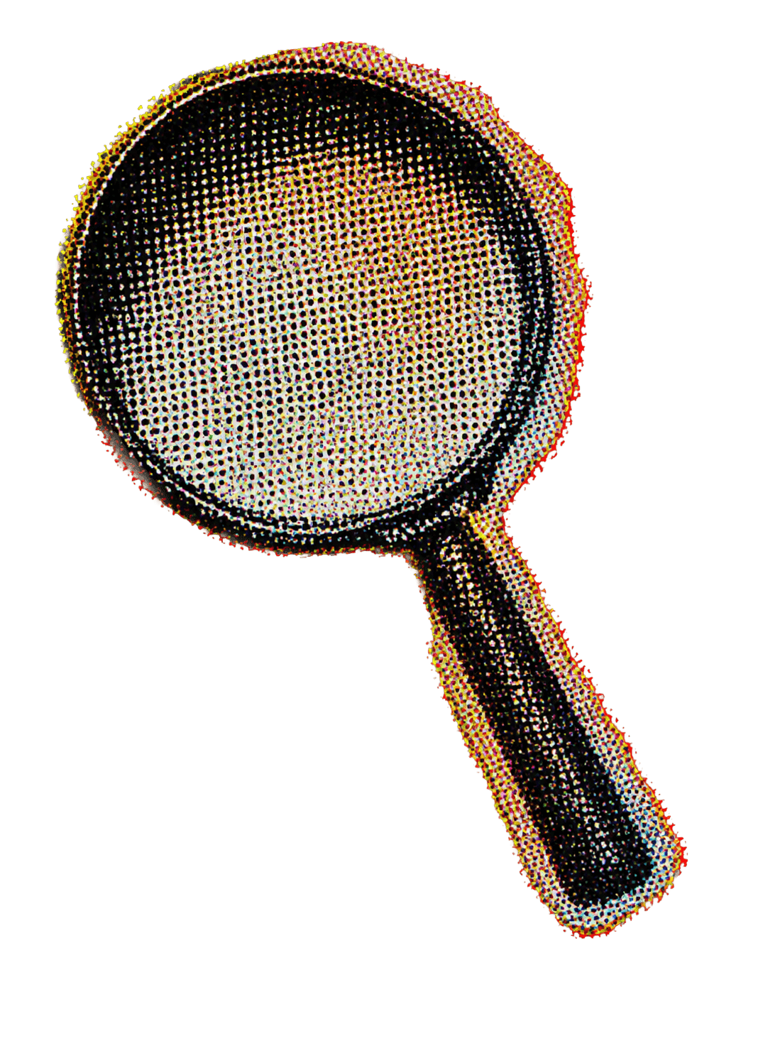 A magnifying glass