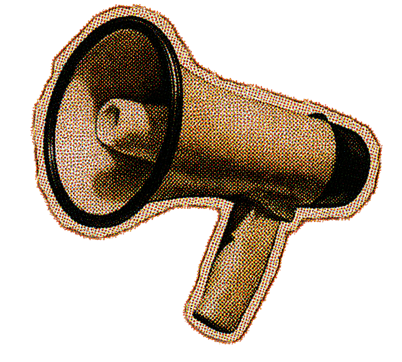 A megaphone